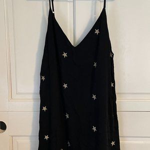 Storia Star Embroidered Mini-Dress
